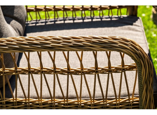 "Эспрессо–150 C" обеденная группа плетеная, цвет соломенный в Набережных Челнах