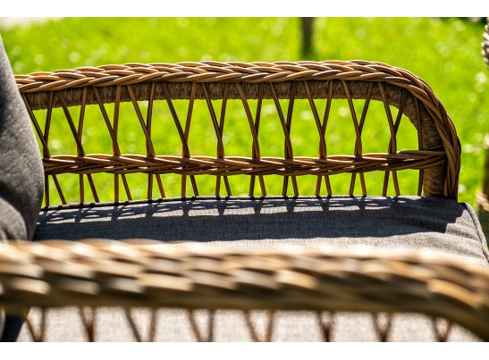 "Эспрессо–150 C" обеденная группа плетеная, цвет соломенный в Набережных Челнах