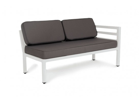 "Глория" модуль диванный левый, каркас из алюминия в Набережных Челнах