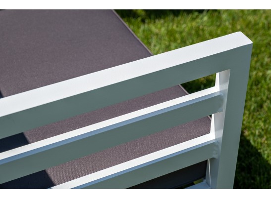 "Глория" модуль диванный левый, каркас из алюминия в Набережных Челнах