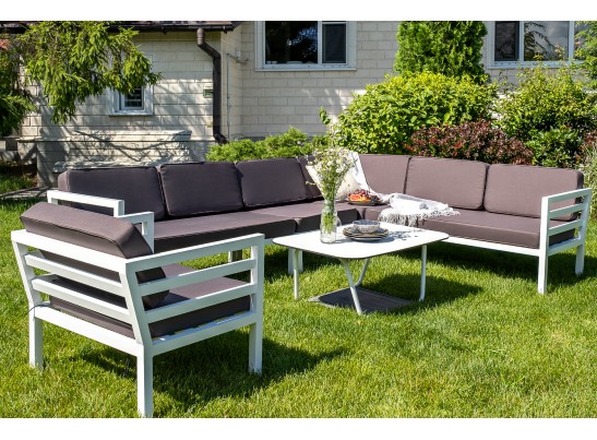 "Глория" модуль диванный центральный, каркас из алюминия в Набережных Челнах "Глория" модуль диванный центральный, каркас из алюминия в Набережных Челнах