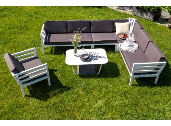 "Глория" модуль диванный центральный, каркас из алюминия в Набережных Челнах "Глория" модуль диванный центральный, каркас из алюминия в Набережных Челнах