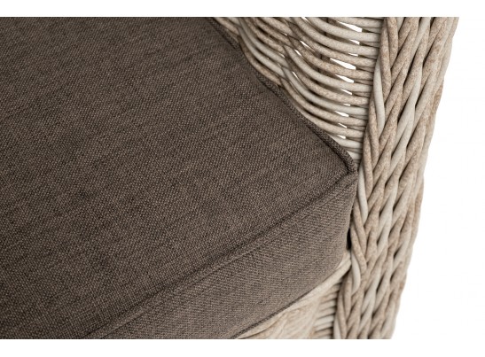 "Гляссе" диван трехместный из искусственного ротанга, цвет бежевый в Набережных Челнах "Гляссе" диван трехместный из искусственного ротанга, цвет бежевый в Набережных Челнах