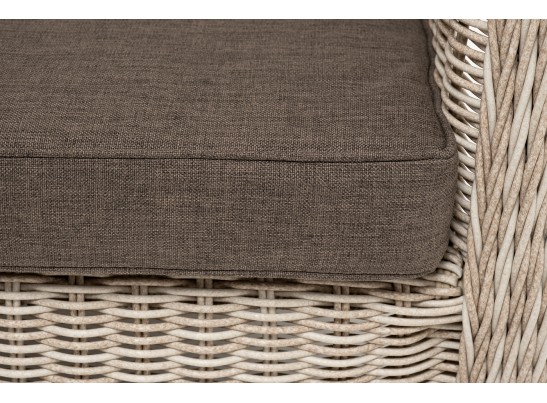 "Гляссе" диван трехместный из искусственного ротанга, цвет бежевый в Набережных Челнах "Гляссе" диван трехместный из искусственного ротанга, цвет бежевый в Набережных Челнах