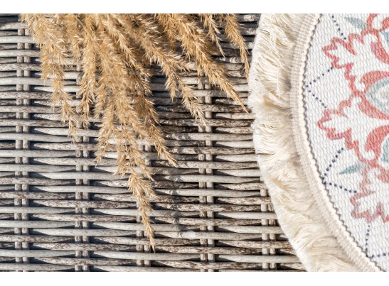 "Гляссе" лаунж-зона из искусственного ротанга, цвет бежевый в Набережных Челнах