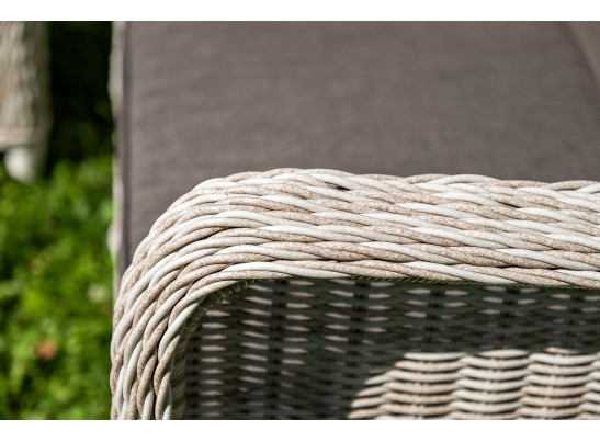 "Гляссе" лаунж-зона из искусственного ротанга, цвет бежевый в Набережных Челнах