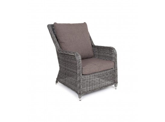 "Гляссе" кресло плетеное из искусственного ротанга, цвет графит в Набережных Челнах