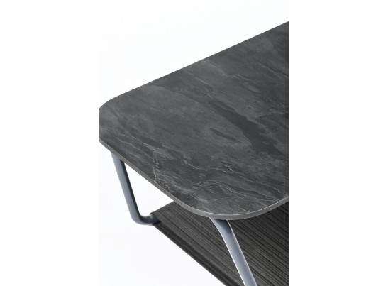 "Гранада" журнальный стол 100х65см из HPL, цвет "серый гранит" в Набережных Челнах