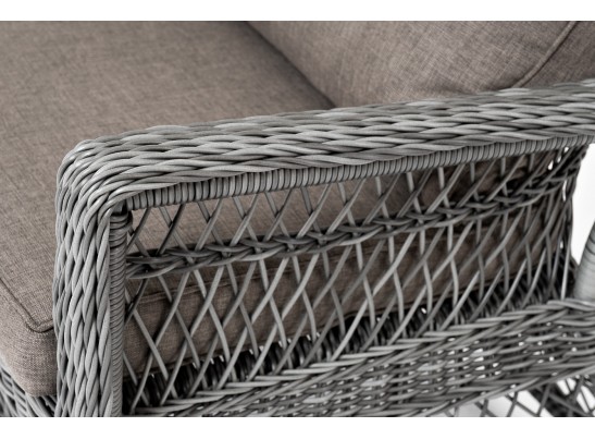 "Гранд Латте" диван трехместный из искусственного ротанга, цвет графит в Набережных Челнах "Гранд Латте" диван трехместный из искусственного ротанга, цвет графит в Набережных Челнах
