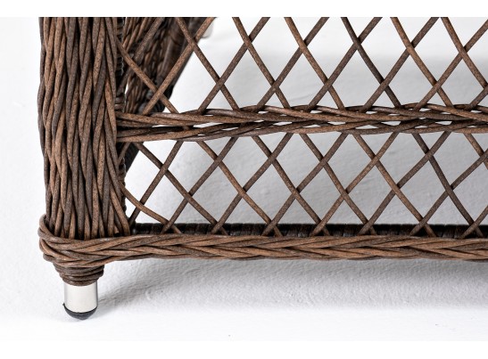 "Гранд Латте" диван трехместный из искусственного ротанга, цвет коричневый в Набережных Челнах