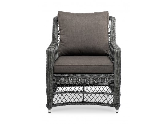 "Гранд Латте" кресло из искусственного ротанга, цвет графит в Набережных Челнах