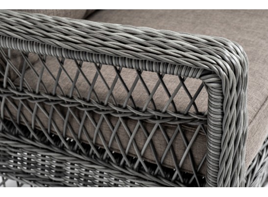 "Гранд Латте" кресло из искусственного ротанга, цвет графит в Набережных Челнах