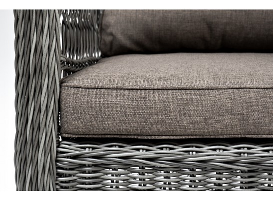 "Гранд Латте" кресло из искусственного ротанга, цвет графит в Набережных Челнах