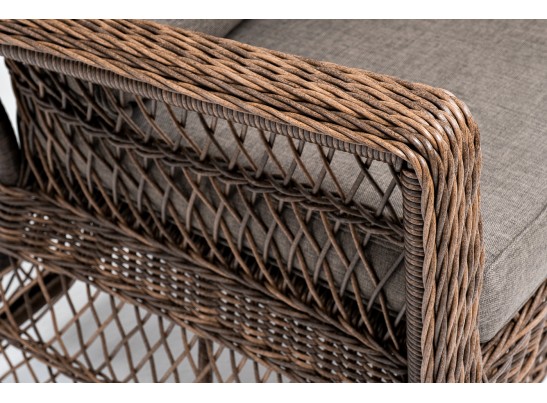 "Гранд Латте" кресло из искусственного ротанга, цвет коричневый в Набережных Челнах