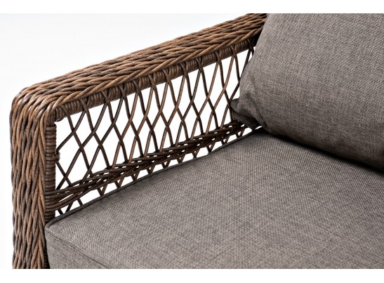 "Гранд Латте" кресло из искусственного ротанга, цвет коричневый в Набережных Челнах