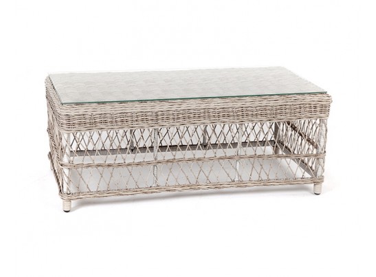 "Гранд Латте" стол журнальный из искусственного ротанга, цвет бежевый в Набережных Челнах