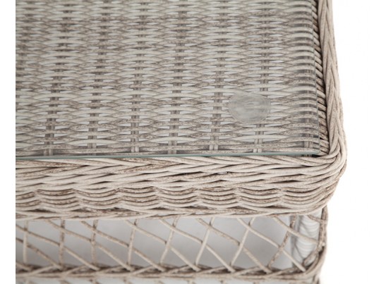 "Гранд Латте" стол журнальный из искусственного ротанга, цвет бежевый в Набережных Челнах