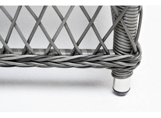 "Гранд Латте" стол журнальный из искусственного ротанга, цвет графит в Набережных Челнах