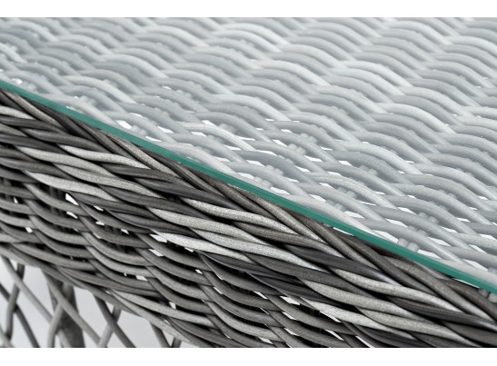 "Гранд Латте" стол журнальный из искусственного ротанга, цвет графит в Набережных Челнах