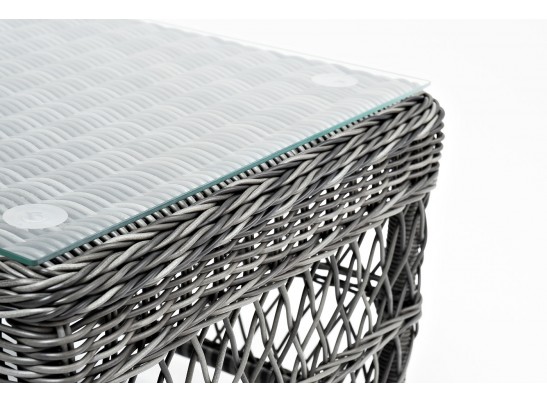 "Гранд Латте" стол журнальный из искусственного ротанга, цвет графит в Набережных Челнах