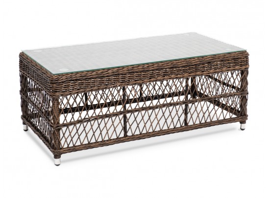 "Гранд Латте" стол журнальный из искусственного ротанга, цвет коричневый в Набережных Челнах