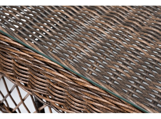 "Гранд Латте" стол журнальный из искусственного ротанга, цвет коричневый в Набережных Челнах