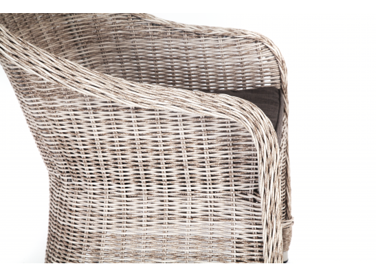"Равенна" плетеное кресло из искусственного ротанга, цвет бежевый в Набережных Челнах