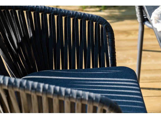 "Каффе Дабл" обеденная группа на 4 персоны, цвет "серый гранит" в Набережных Челнах