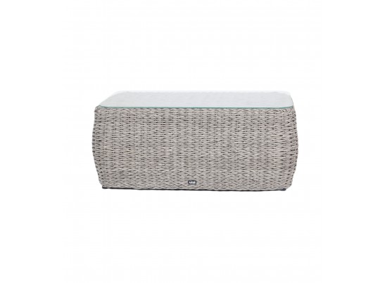 "Кальяри" журнальный столик из искусственного ротанга (гиацинт), цвет серый в Набережных Челнах