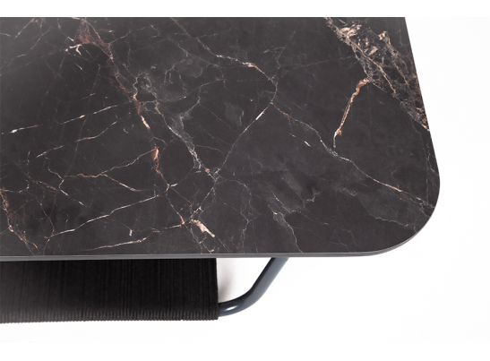 "Канны" лаунж-зона 4-местная плетеная из роупа (веревки), цвет темно-серый в Набережных Челнах