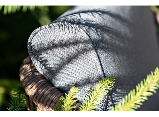 "Канны" лаунж-зона 5-местная плетеная из роупа (веревки), роуп коричневый в Набережных Челнах