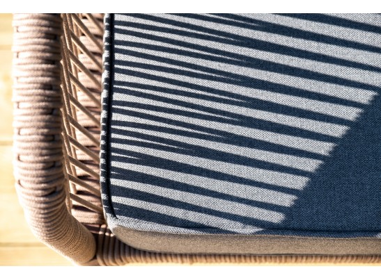 "Канны" лаунж-зона 5-местная плетеная из роупа (веревки), роуп коричневый в Набережных Челнах