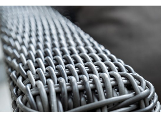 "Капучино Сингл" лаунж-зона из искусственного ротанга, цвет графит в Набережных Челнах