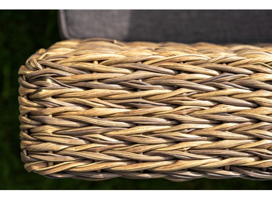 "Капучино" кресло из искусственного ротанга (гиацинт), цвет соломенный в Набережных Челнах