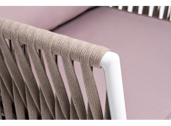 "Касабланка" модульная лаунж-зона из роупа (веревки), каркас из алюминия в Набережных Челнах