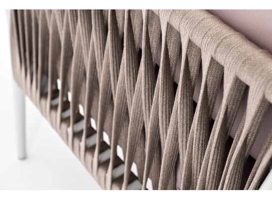 "Касабланка" модульная лаунж-зона из роупа (веревки), каркас из алюминия в Набережных Челнах