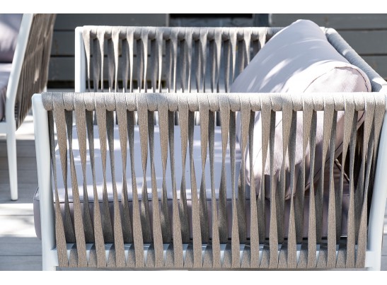 "Касабланка" модульная лаунж-зона из роупа (веревки), каркас из алюминия в Набережных Челнах