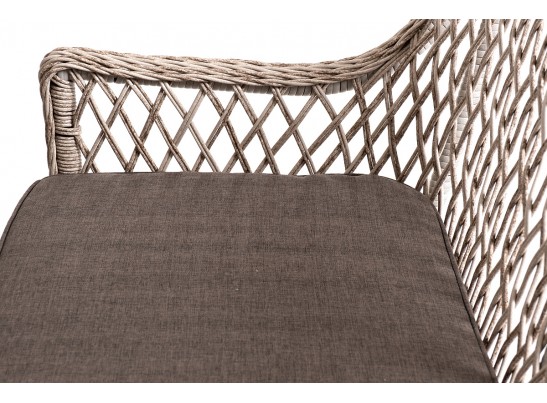 "Катания" обеденная группа плетеная на 6 персон, цвет бежевый в Набережных Челнах