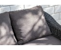 "Кон Панна" диван из искусственного ротанга двухместный, цвет графит в Набережных Челнах