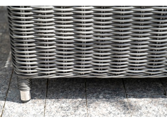 "Кон Панна" диван из искусственного ротанга двухместный, цвет графит в Набережных Челнах