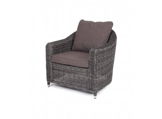 "Кон Панна" кресло из искусственного ротанга, цвет графит в Набережных Челнах