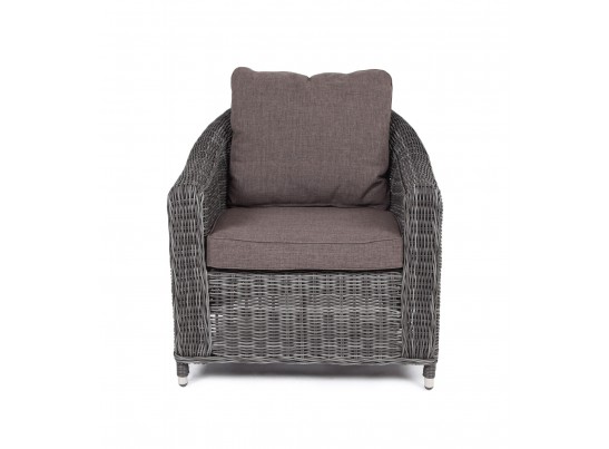 "Кон Панна" кресло из искусственного ротанга, цвет графит в Набережных Челнах