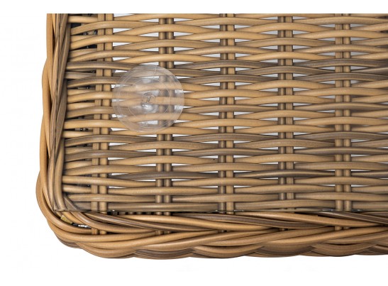 "Латте" плетеный стол из искусственного ротанга 140х80см, цвет соломенный в Набережных Челнах