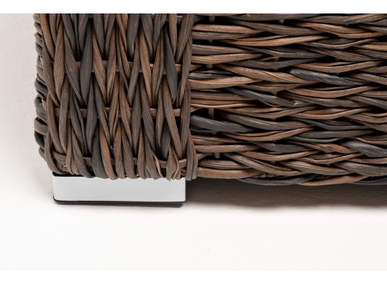 "Лунго" модуль диванный угловой с подушками, цвет коричневый (гиацинт) в Набережных Челнах