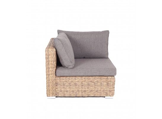 "Лунго" модуль диванный угловой с подушками, цвет коричневый (гиацинт) в Набережных Челнах