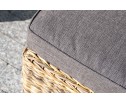 "Лунго" плетенная оттоманка с подушкой, цвет соломенный (гиацинт) в Набережных Челнах