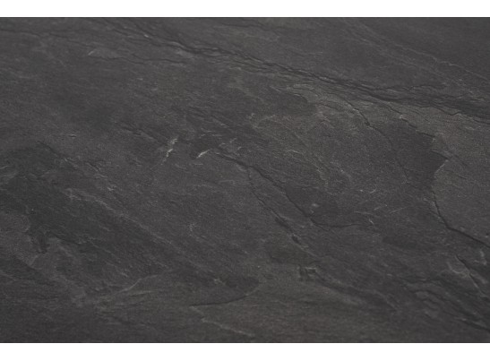 "Малага" обеденный стол из HPL 90х90см, цвет "серый гранит", каркас черный в Набережных Челнах