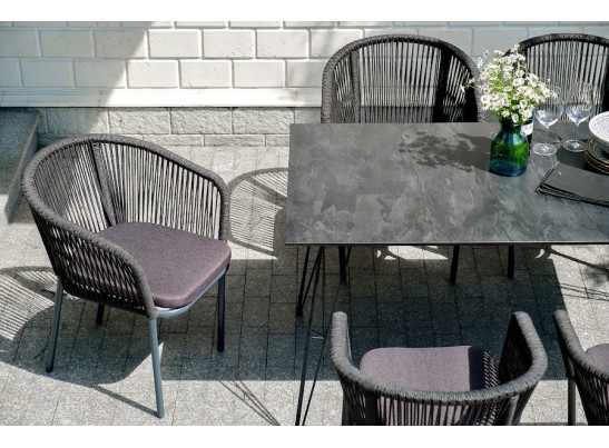 "Милан" обеденная группа на 6 персон, цвет темный в Набережных Челнах