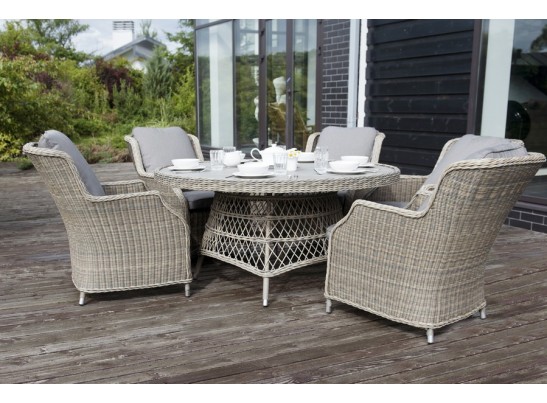 "Неаполь" обеденная группа плетеная из искусственного ротанга в Набережных Челнах