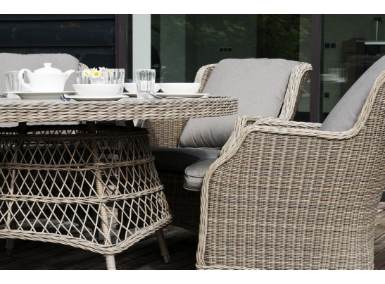 "Неаполь" обеденная группа плетеная из искусственного ротанга в Набережных Челнах